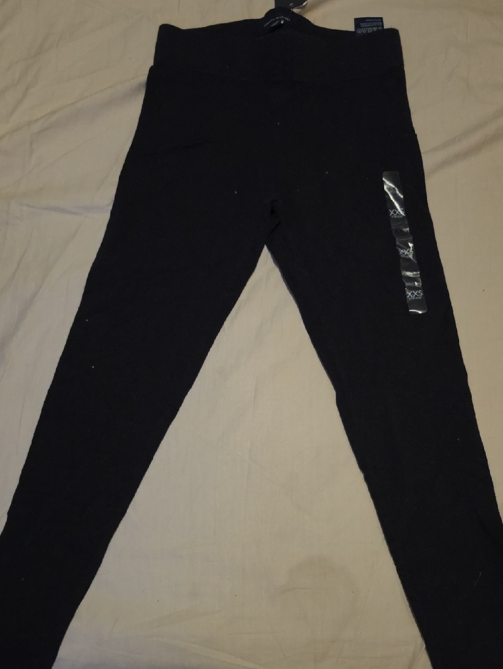 Tommy Hilfiger Womens Black Stretch Leggings